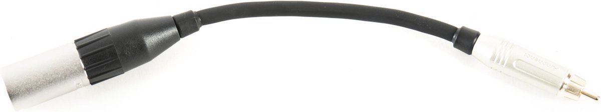   Adapterkabel Cinch  | XLR 0,2m XLR M -> RCA male - Kabel